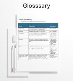 Snowflake Glossary Mockup of the Snowflake Terms Glossary